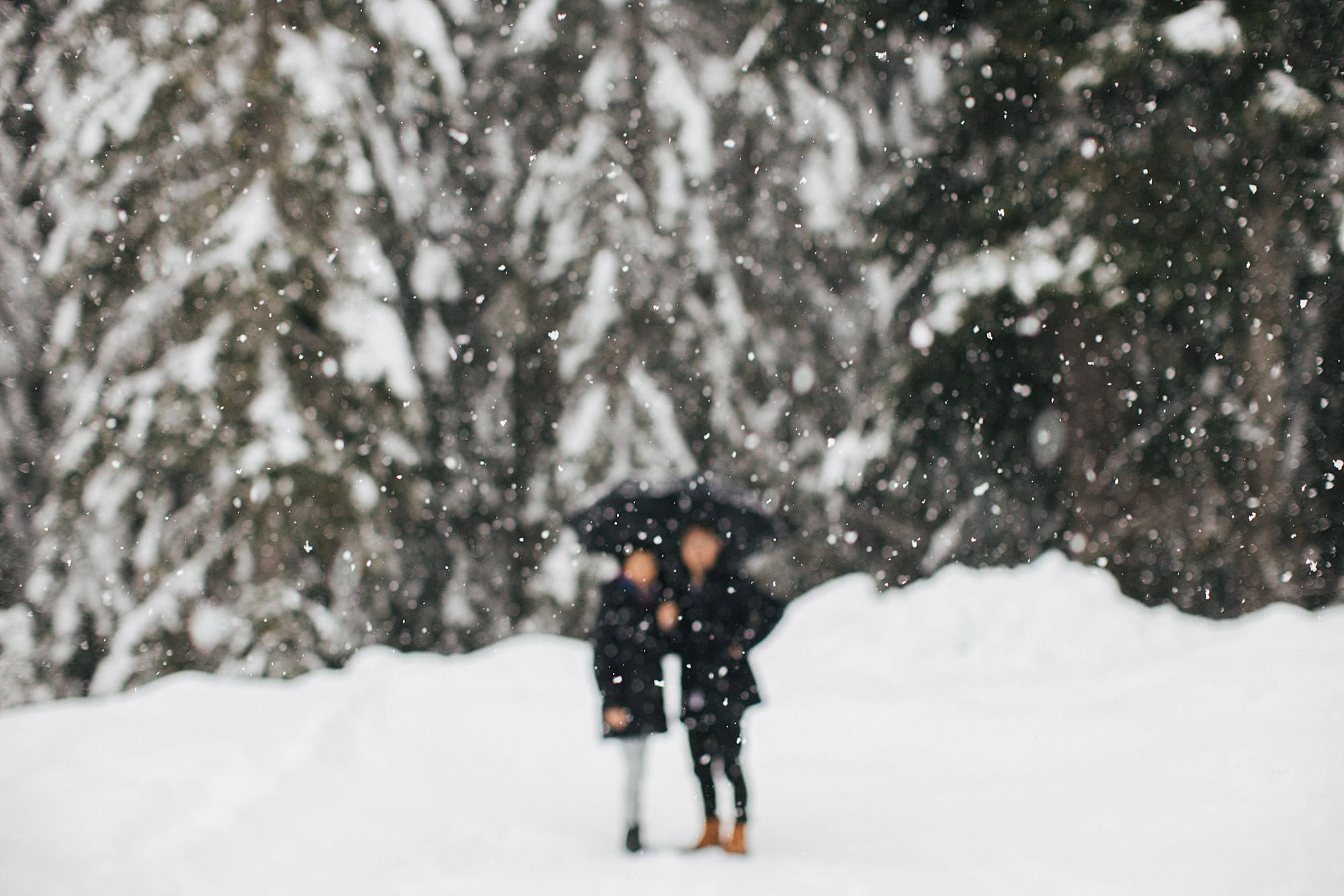 snoquamie pass engagement photos